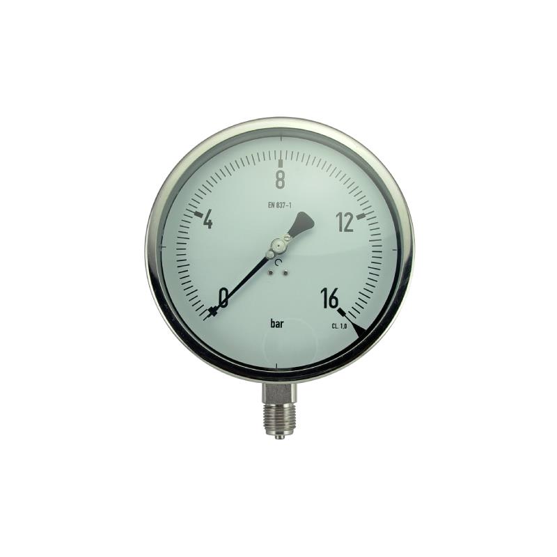 184A Bayonet All SS Welded Liquid Filled Pressure Gauge
