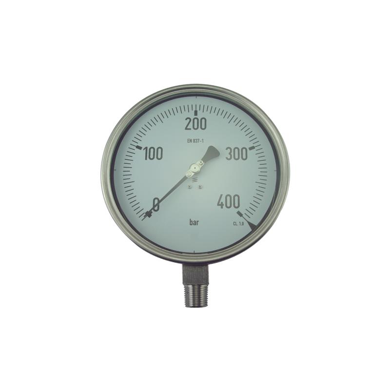 186A All SS Welded Liquid Filled Pressure Gauge
