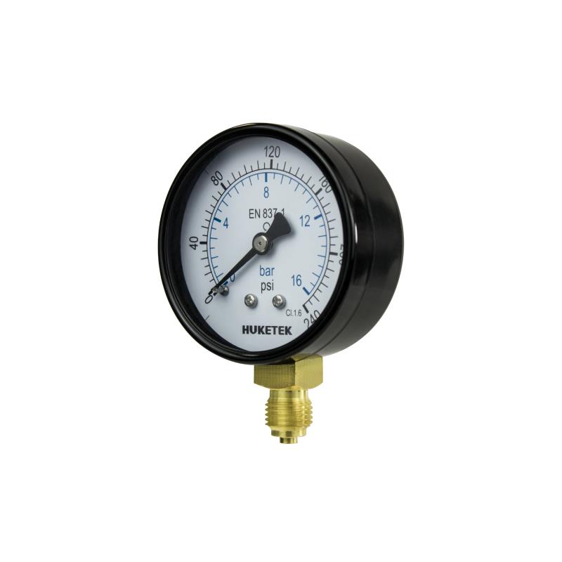 201A & 202A  Press-on Mild Steel Case Standard Pressure Gauge