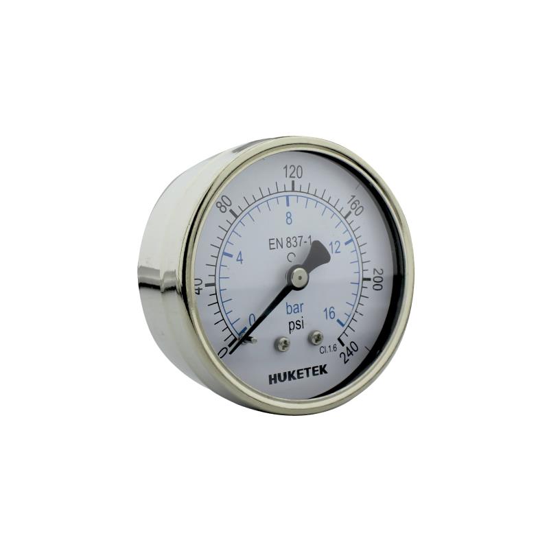 261B & 262B Press-on All SS Standard Pressure Gauge