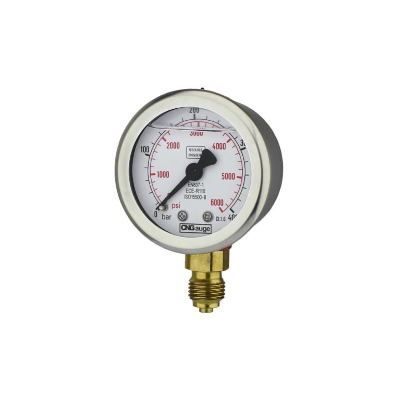 CNG B101A & B207A OEM Standard Pressure Gauge 